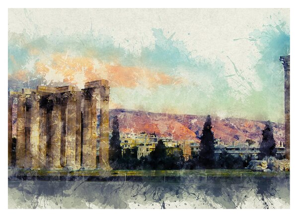 Tablou - Acropole, Atena, Grecia (70x50 cm)