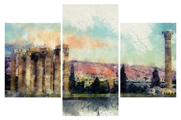 Tablou - Acropole, Atena, Grecia (90x60 cm)