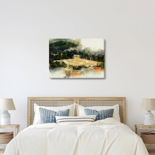 Tablou - Templul lui Zeus, Atena, Grecia (70x50 cm)