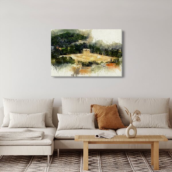 Tablou - Templul lui Zeus, Atena, Grecia (90x60 cm)