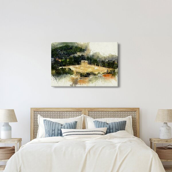 Tablou - Templul lui Zeus, Atena, Grecia (90x60 cm)