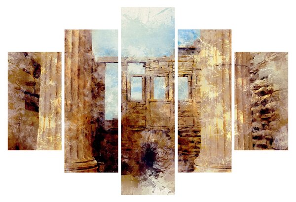 Tablou - Erechtheion, Atena, Grecia (150x105 cm)