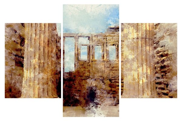 Tablou - Erechtheion, Atena, Grecia (90x60 cm)