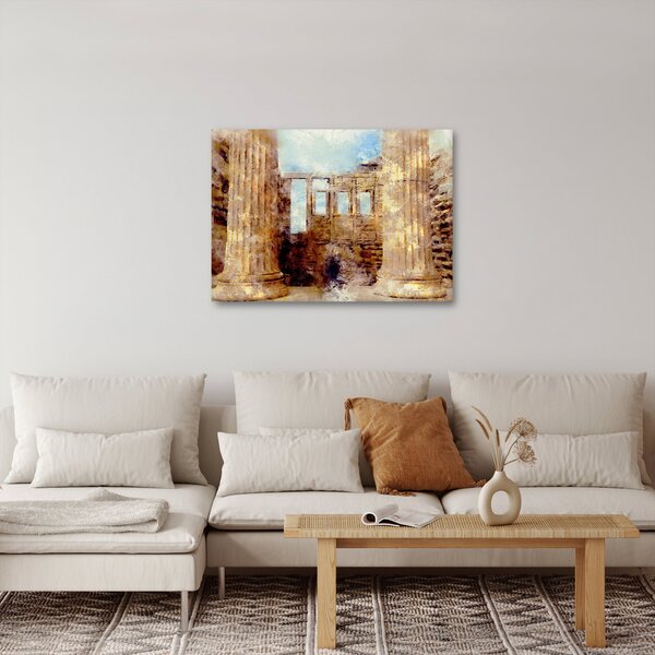 Tablou - Erechtheion, Atena, Grecia (70x50 cm)