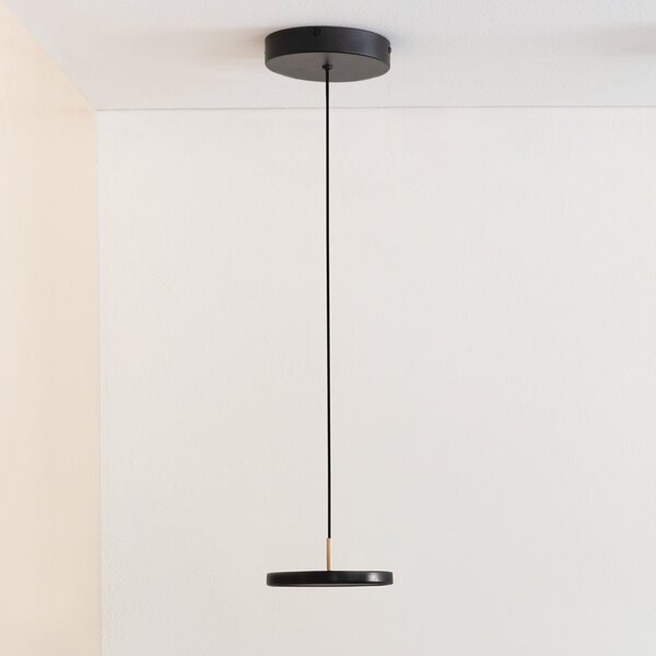 UMAGE Asteria MicroV2 lampă susp. dimabilă negru, reglabil, Negru, Camera de zi / sufragerie, Metal, Scandinavă