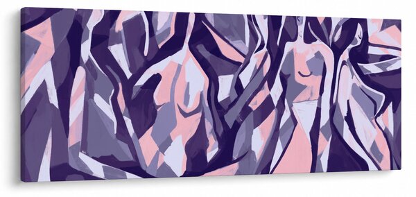 Tablou - Abstract, femei (120x50 cm)