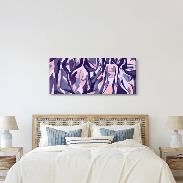 Tablou - Abstract, femei (120x50 cm)