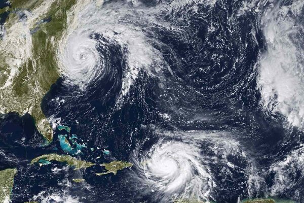 Fototapetă vlies uraganul harvey 375 x 250 cm