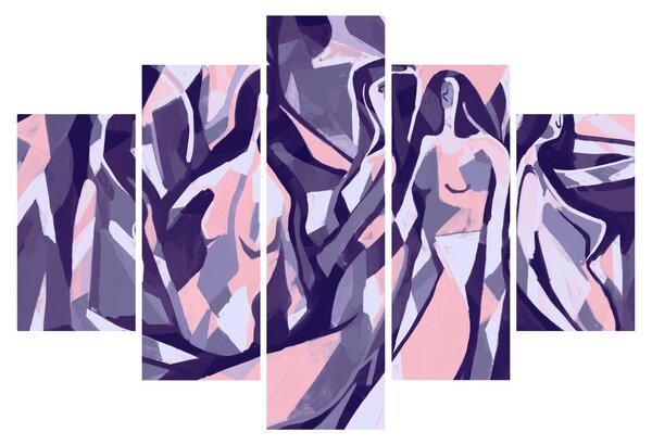 Tablou - Abstract, femei (150x105 cm)