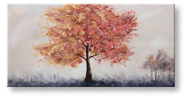 Tablou pictat manual COPACI 1 parte 100x50 cm - 100×50 cm / Klasický 2 cm