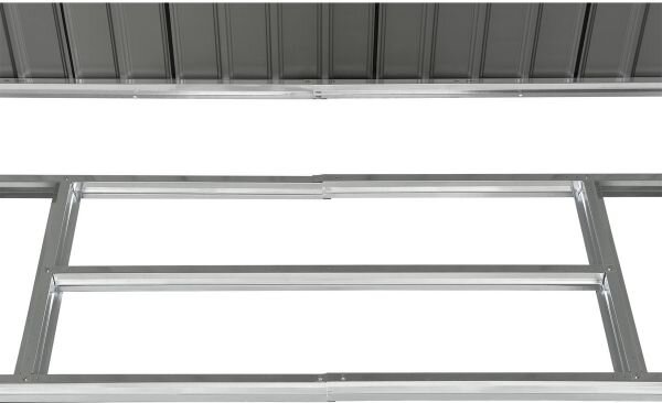 Juskys Căsuță de grădină XXL 277x319x192 cm – antracit