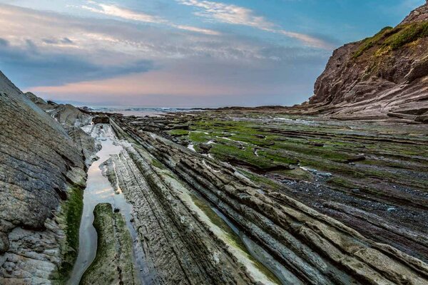 Fototapetă vlies linia de coastă 375 x 250 cm