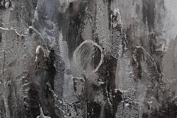 Tablou pictat ABSTRACT 1 parte 60x90 cm - 60×90 cm / Klasický 2 cm