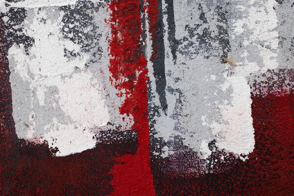 Tablou pictat ABSTRACT 1 parte 90x60 cm - 90×60 cm / Clasic 2 cm