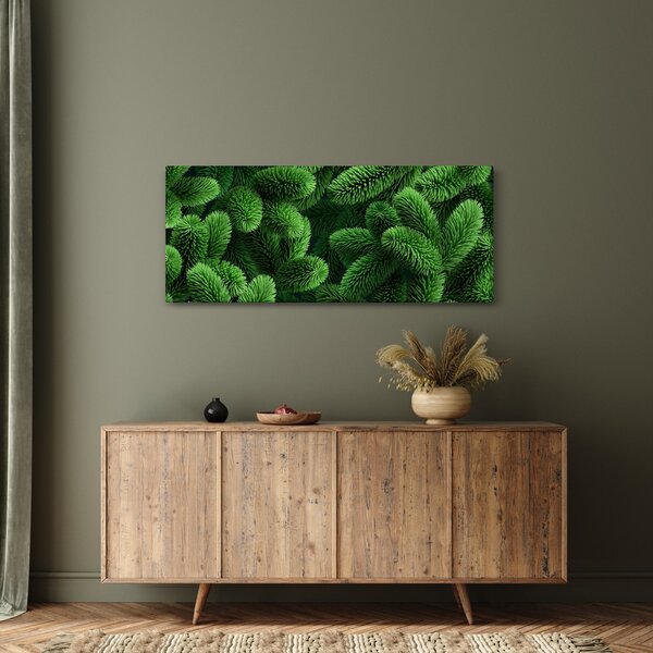 Tablou - Ramuri de conifere (120x50 cm)