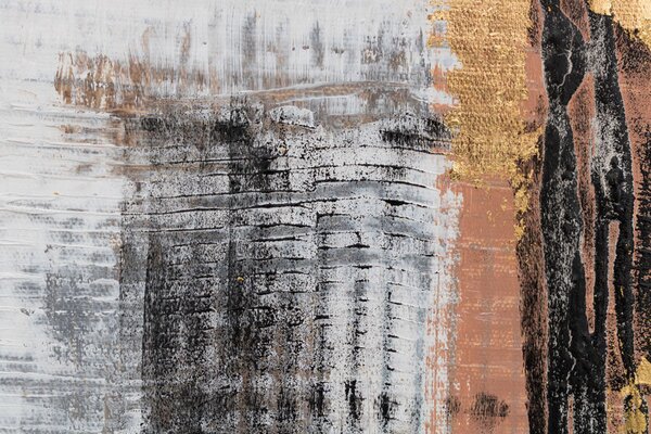 Tablou pictat ABSTRACT 1 parte - 60x60 cm - 60×60 cm / Klasický 2 cm