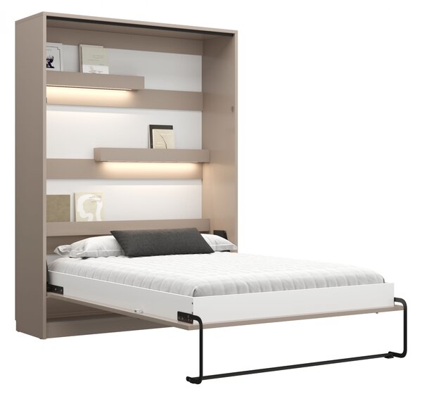 Canapea extensibilă verticală Genius 120x200 cu un birou - congo / cașmir