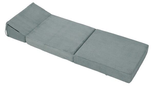 KONDELA Saltea pliabilă/fotoliu extensibil, 2 in 1, mentolat, PELOS