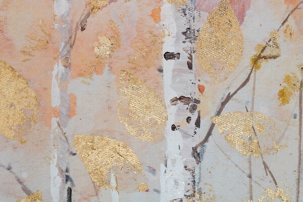 Tablou pictat pe perete ARBORI 1 parte - 100x80 cm - 100×80 cm / Klasický 2 cm