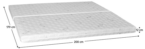 KONDELA Saltea pliabilă cu două feţe, 89/90x200, HOPPIP