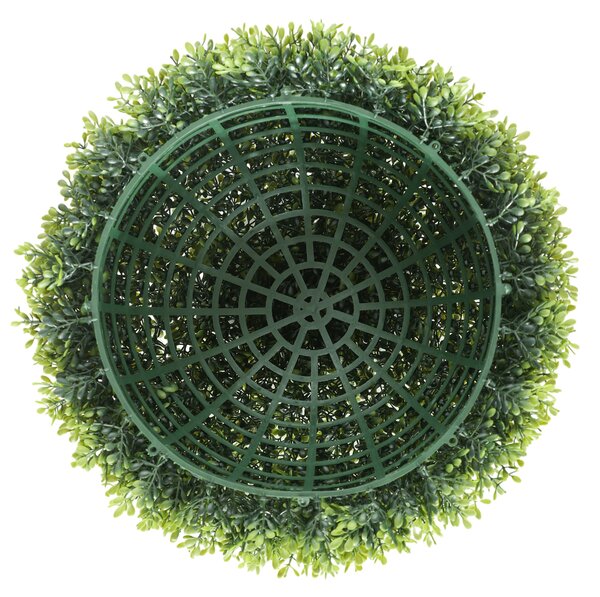 HOMCOM Set de 2 Sfere de Boxwood Artificiale, 50cm | Aosom Romania