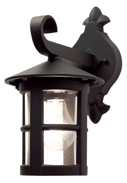 Elstead Aplică Hereford de exterior, aluminiu, Negru, Metal, Modern, Felinar