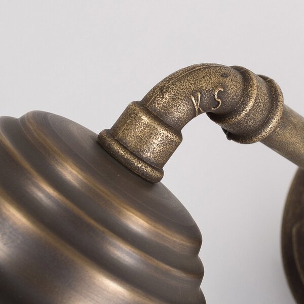 K.S. Verlichting Lumina de perete Tours în formă felinar, bronz, reglabil, Bronz / Alamă Veche, Metal, Casă de țară / Rustic, Felinar