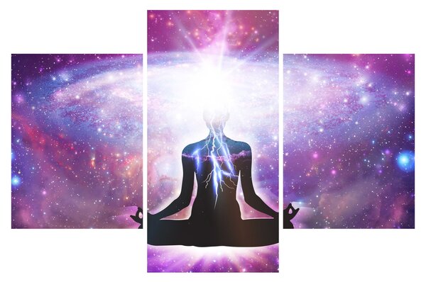 Tablou - Conexiune cu univers (90x60 cm)