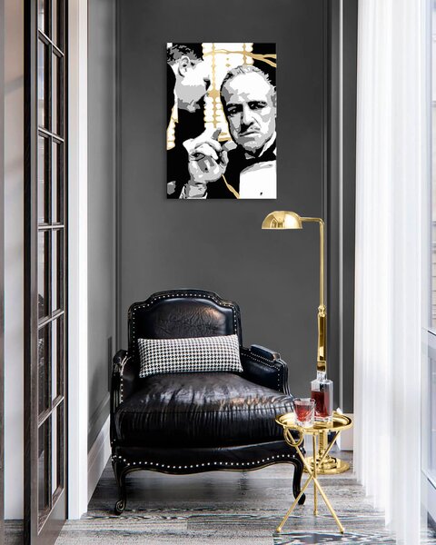 Tablouri pe pânză - PREMIUM ART – THE GODFATHER 50X70 cm