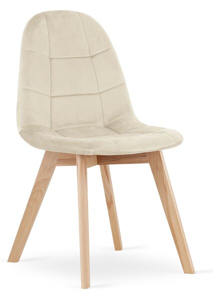 Scaun Bucatarie/Dining Grace Bej Catifea