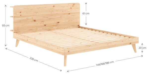 Pat Karup Design Retreat natur 160/200 cm