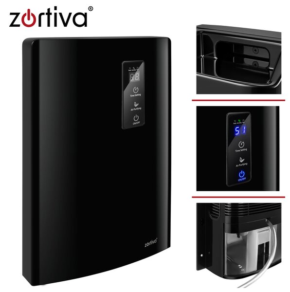 Dezumidificator de aer și absorbant de umiditate - aparat electric pentru umezeală Zortiva 28277
