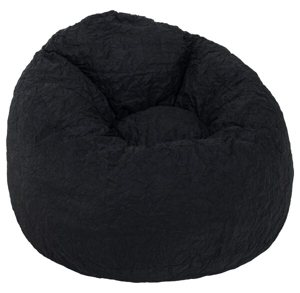KONDELA Fotoliu tip sac urs, maro, MEDAK