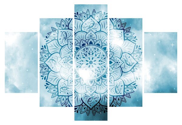 Tablou - Mandala cerească (150x105 cm)