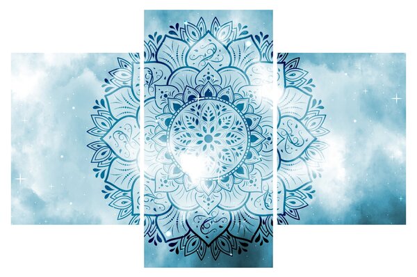Tablou - Mandala cerească (90x60 cm)