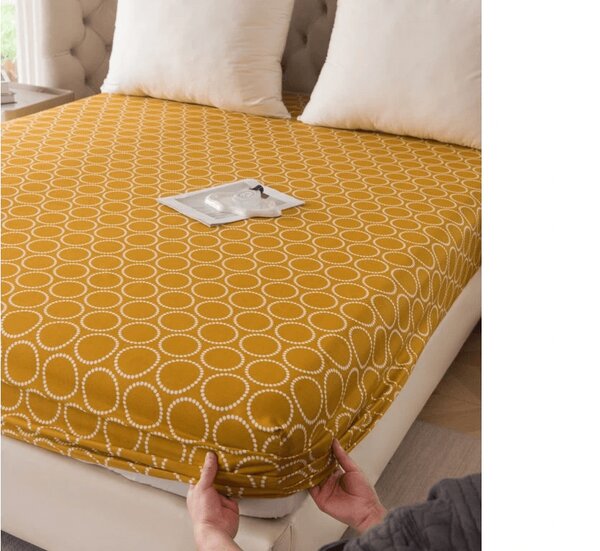 Cearsaf din microfibra VELIORA portocaliu 90x200 cm
