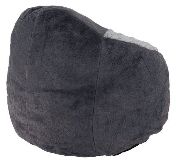KONDELA Fotoliu tip sac pinguin, gri, PINGO