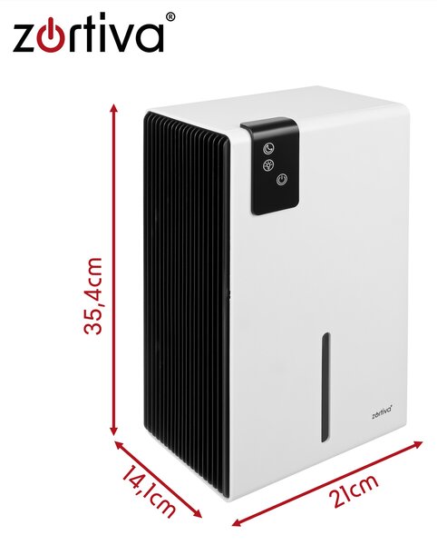 Dezumidificator de aer și absorbant de umiditate - aparat electric pentru umezeală Zortiva 28062