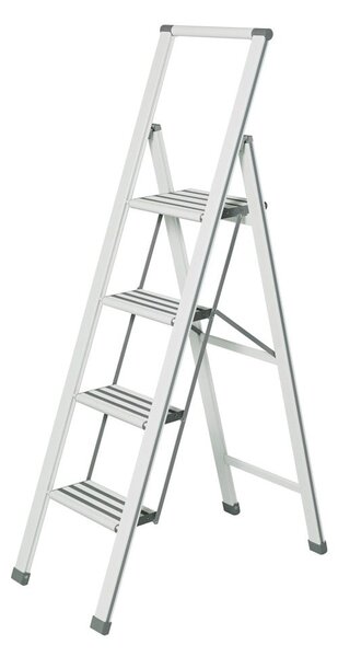 Scară albă din metal 153 cm – Wenko