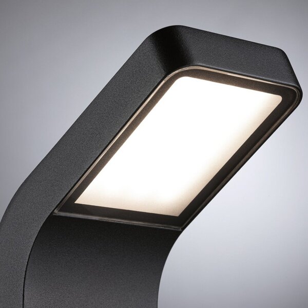 Paulmann Kulma cu LED-uri de iluminat pentru căi acces, Negru, Metal