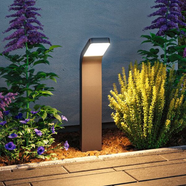 Paulmann Kulma cu LED-uri de iluminat pentru căi acces, Negru, Metal