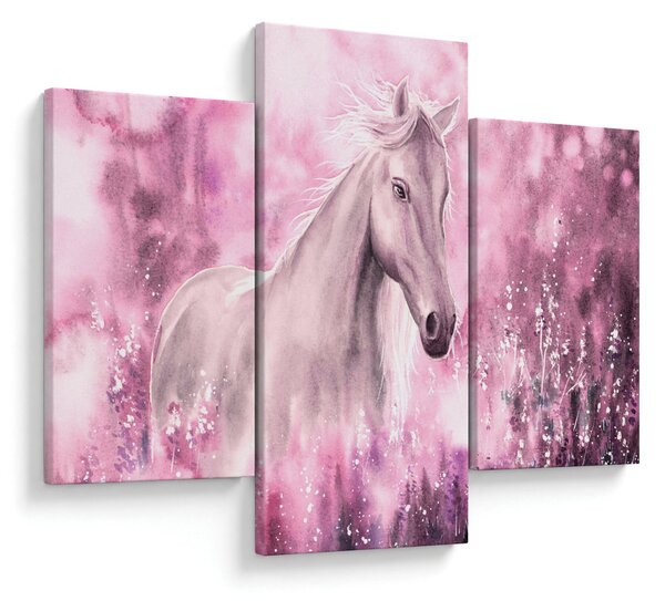 Tablou - Cal pictat (90x60 cm)