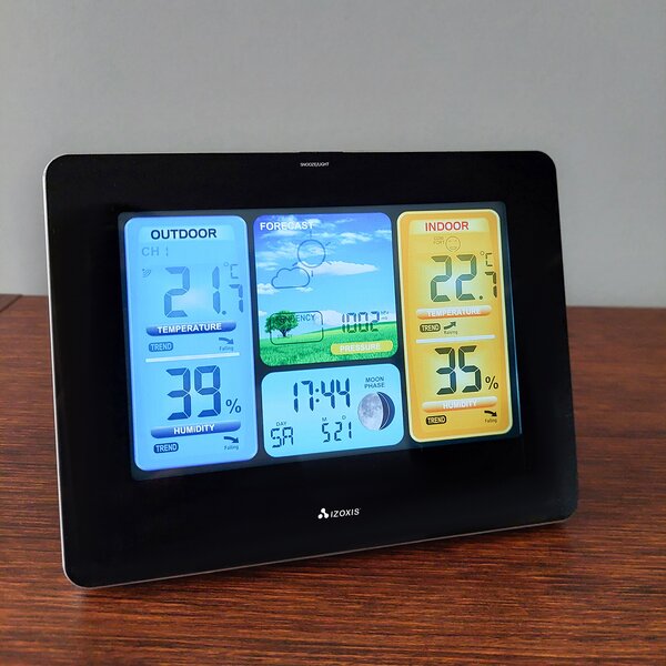 Stație meteo Izoxis 22452 - termometru și higrometru digital