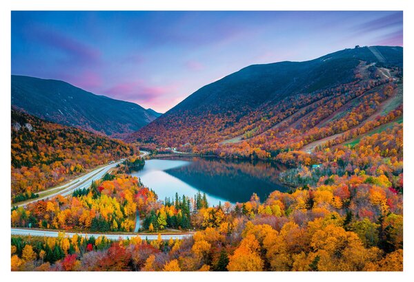 Tablou - White Mountain, New Hampshire, USA (90x60 cm)