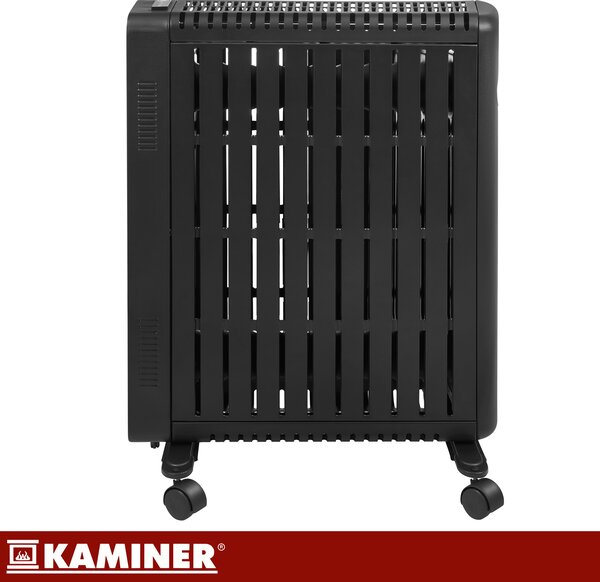 Calorifer electric cu ulei Kaminer Arvell - radiator negru