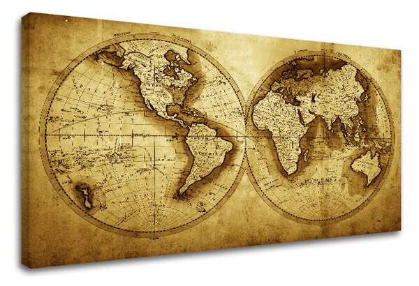 Tablou de perete MAPS_001 - 30x60 cm