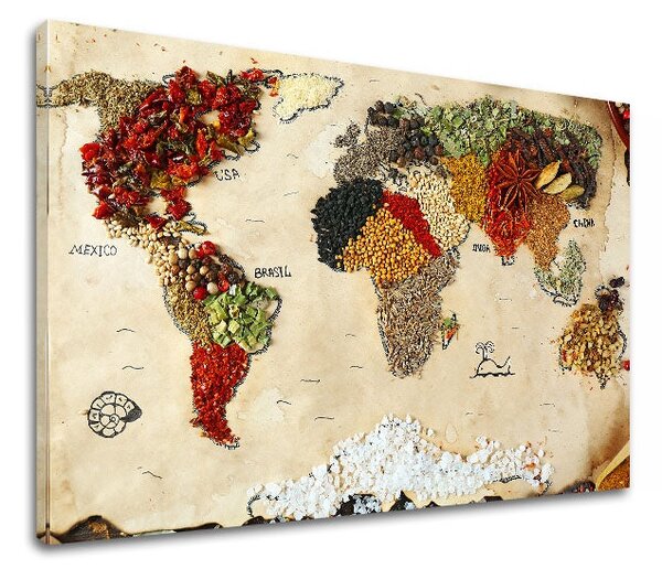 Tablou de perete MAPS_006 - 20x30 cm