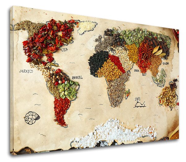 Tablou de perete MAPS_006 - 20x30 cm