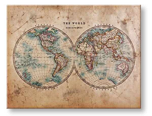 Tablou de perete MAPS_002 - 20x30 cm