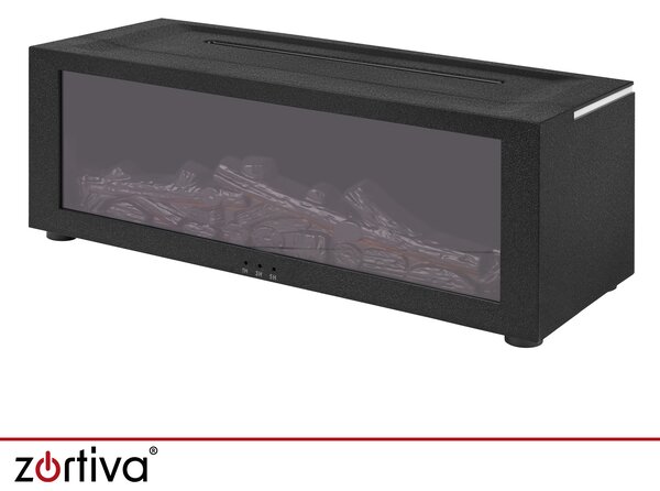 Difuzor aromaterapie și umidificator de aer - aparat cu uleiuri esențiale cu efect de șemineu Zortiva 150 ml